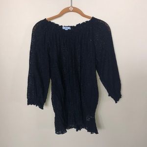 Navy Blue blouse